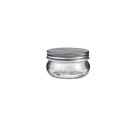 POTE DE VIDRO RAW MASON JAR 6OZ
