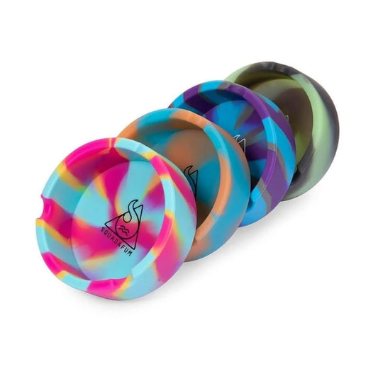 CINZEIRO DE SILICONE SDF REDONDO TIE-DYE