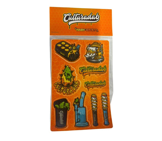 PACK DE ADESIVOS CULTURA DAB HASH SOCIETY