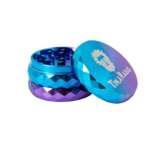 DICHAVADOR DE METAL TOKAHAUU 4 PARTES AZUL/ROXO