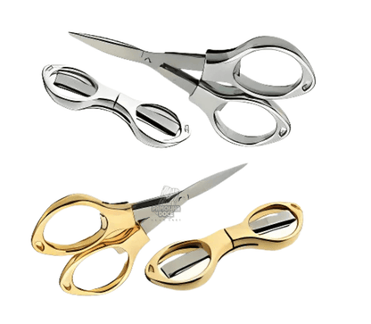 TESOURA COM CABO DE PLASTICO SIMPLES DOBRAVEL