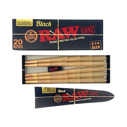 SEDA CONE RAW BLACK 1/4