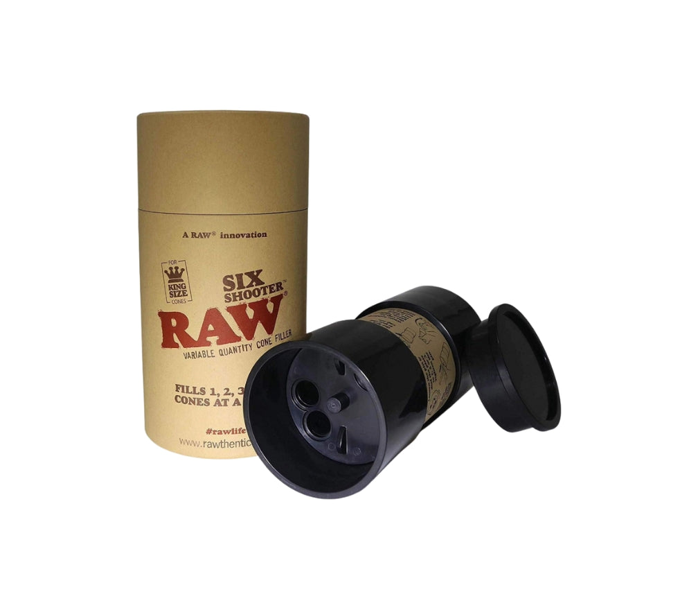 MAQUINA DE PREENCHER CIGARRO RAW SIX SHOOTER