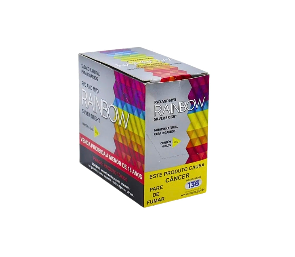 FUMO RAINBOW SILVER BRIGHT 25G CX/6