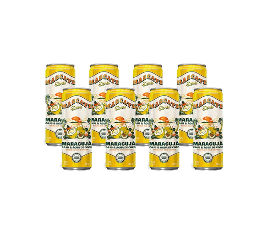 MASCATE DRINKS CAJU E MARACUJÁ 362ML CX/8