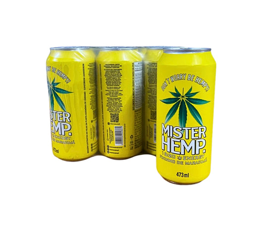 ENERGÉTICO TERPENADO MISTER HEMP 473ML MARACUJÁ CX/6