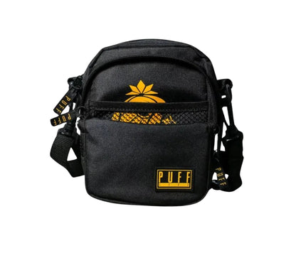 SHOULDER BAG PUFF LOGO PRETO