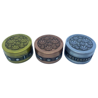 DICHAVADOR DE METAL TRANÇADO SIMPLES 4 PARTES