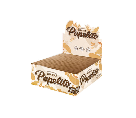 SEDA PAPELITO BROWN SLIM KING SIZE CX/50