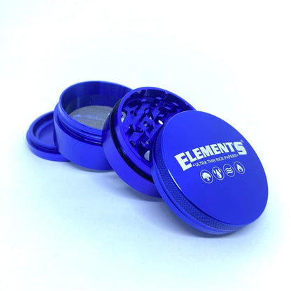 DICHAVADOR DE METAL 4 PARTES ELEMENTS AZUL