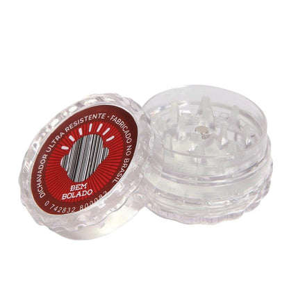 DICHAVADOR DE POLICARBONATO BEM BOLADO TRANSPARENTE 4CM
