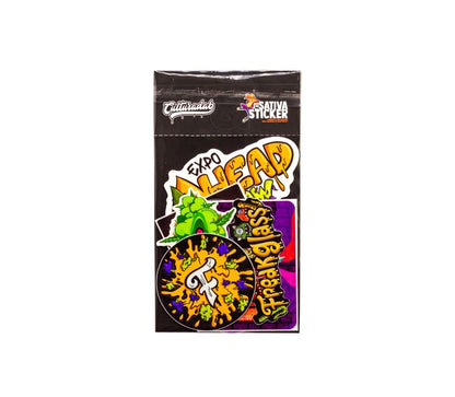 PACK DE ADESIVOS CULTURA DAB SATIVA PRINT