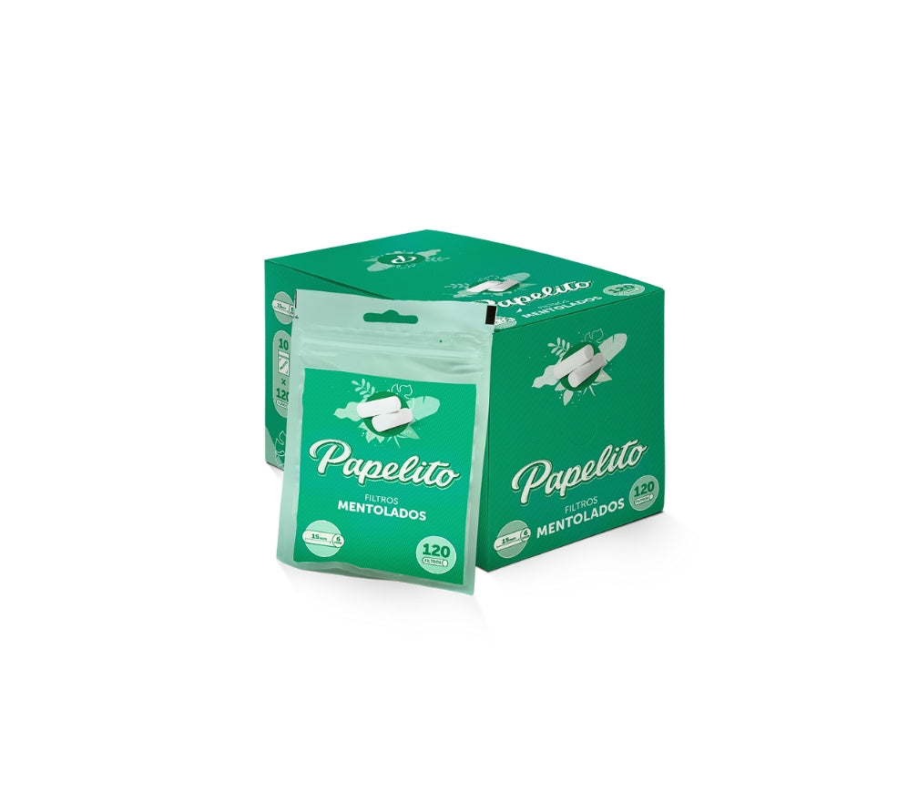 FILTRO PAPELITO MENTOLADO CX/10