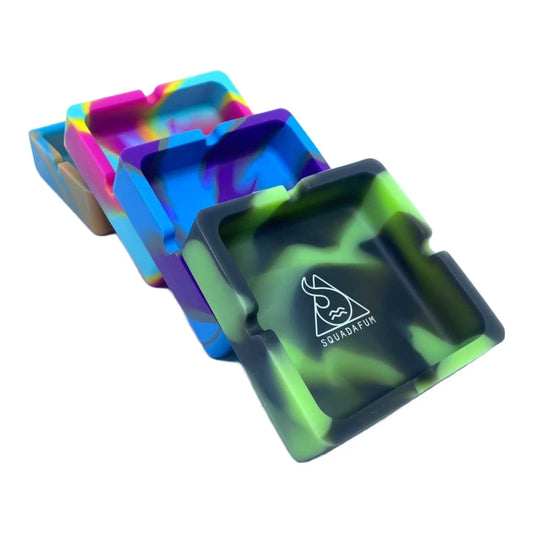 CINZEIRO DE SILICONE SDF QUADRADO TIE-DYE