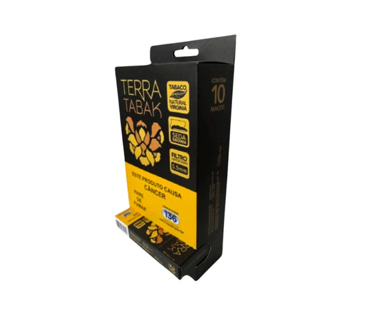 CIGARRO TERRA TABAK MARROM CX/10