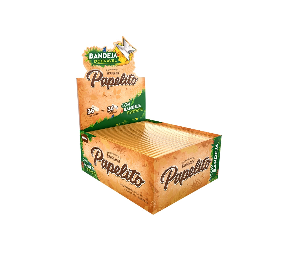 SEDA PAPELITO BROWN C/ BANDEJA CX/20