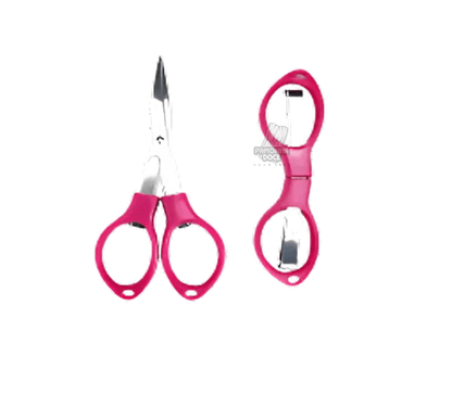 TESOURA COM CABO DE PLASTICO SIMPLES DOBRAVEL