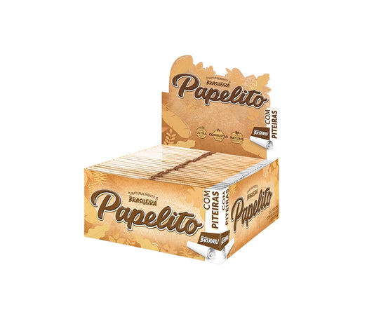 SEDA PAPELITO BROWN COM PITEIRA CX/24