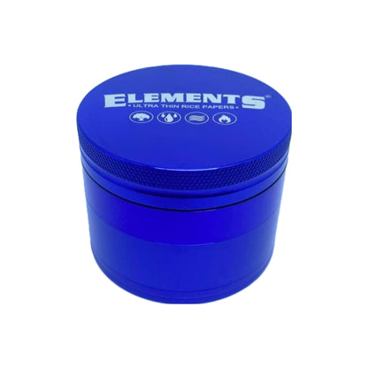DICHAVADOR DE METAL 4 PARTES ELEMENTS AZUL