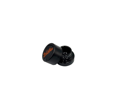 POTE DE VIDRO HERMETICO SADHU 5ML BLACK EDITION