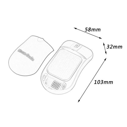 BALANÇA DIGITAL MOUSE 0.01