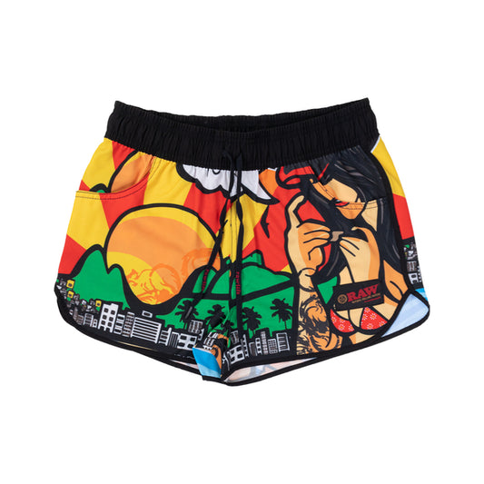 SHORT FEMININO RAW BRAZILIAN GIRL