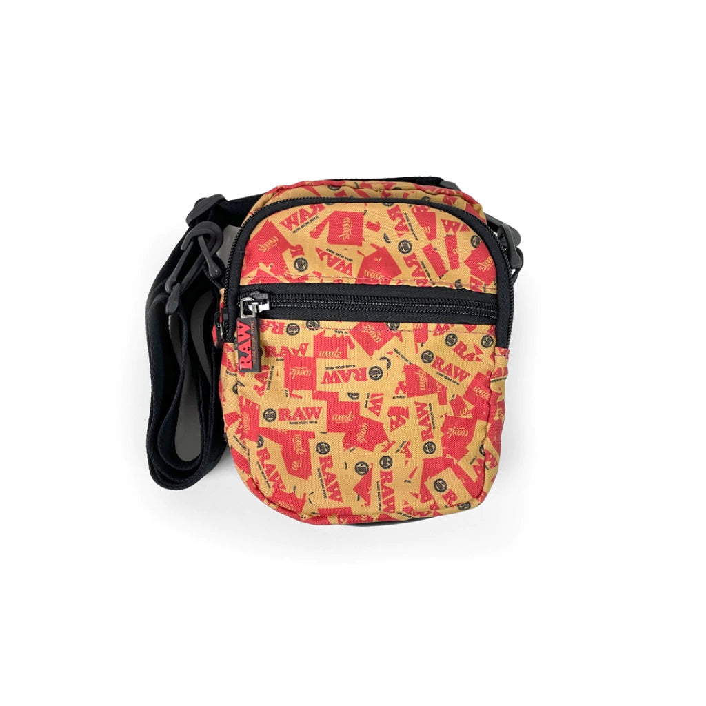 SHOULDER BAG RAW VERMELHO/ AMARELO