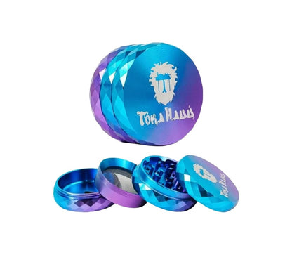 DICHAVADOR DE METAL TOKAHAUU 4 PARTES AZUL/ROXO