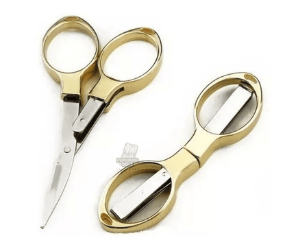 TESOURA COM CABO DE PLASTICO SIMPLES DOBRAVEL