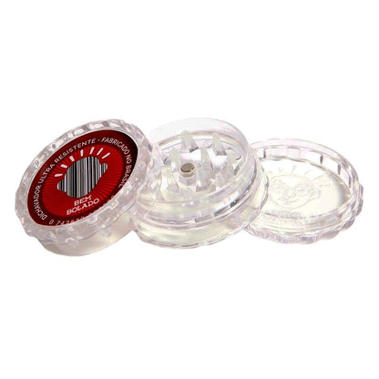 DICHAVADOR DE POLICARBONATO BEM BOLADO TRANSPARENTE 4CM