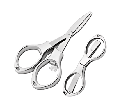 TESOURA COM CABO DE PLASTICO SIMPLES DOBRAVEL