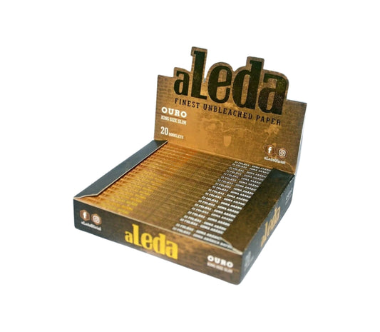 SEDA ALEDA OURO BROWN SLIM KING SIZE CX/20