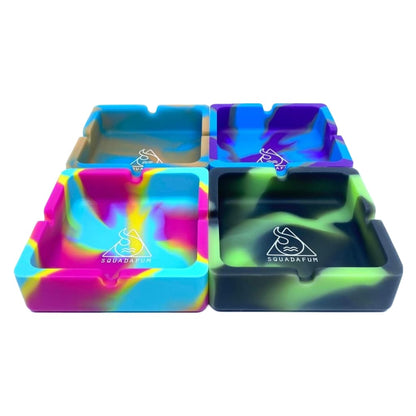 CINZEIRO DE SILICONE SDF QUADRADO TIE-DYE