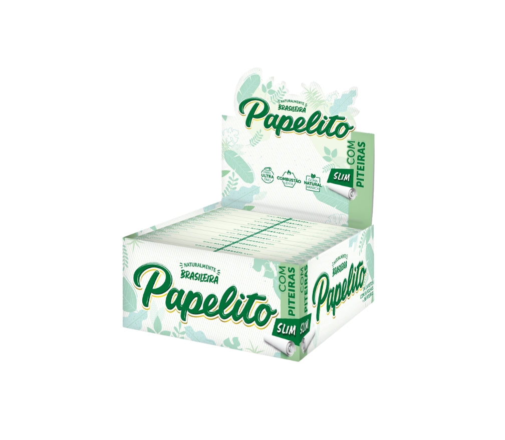 SEDA PAPELITO SLIM COM PITEIRA CX/24