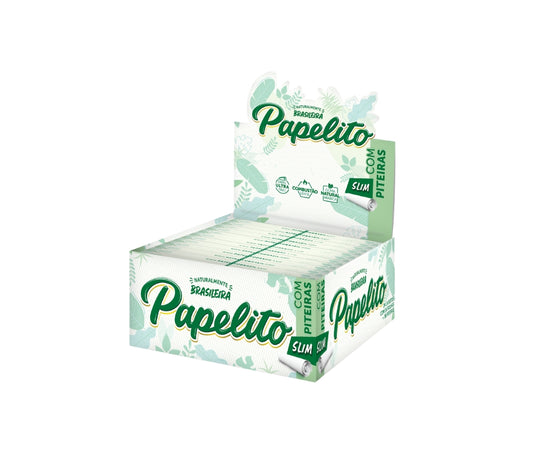 SEDA PAPELITO SLIM COM PITEIRA CX/24