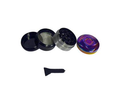 DICHAVADOR DE METAL TOKAHAUU 4 PARTES FLOR FURTACOR