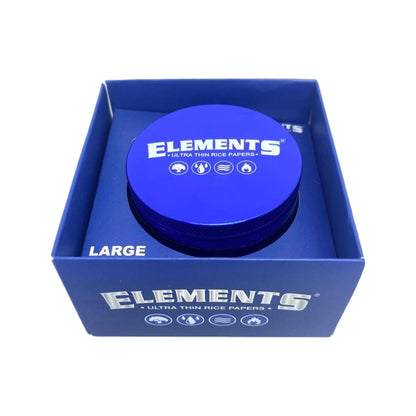 DICHAVADOR DE METAL 4 PARTES ELEMENTS AZUL